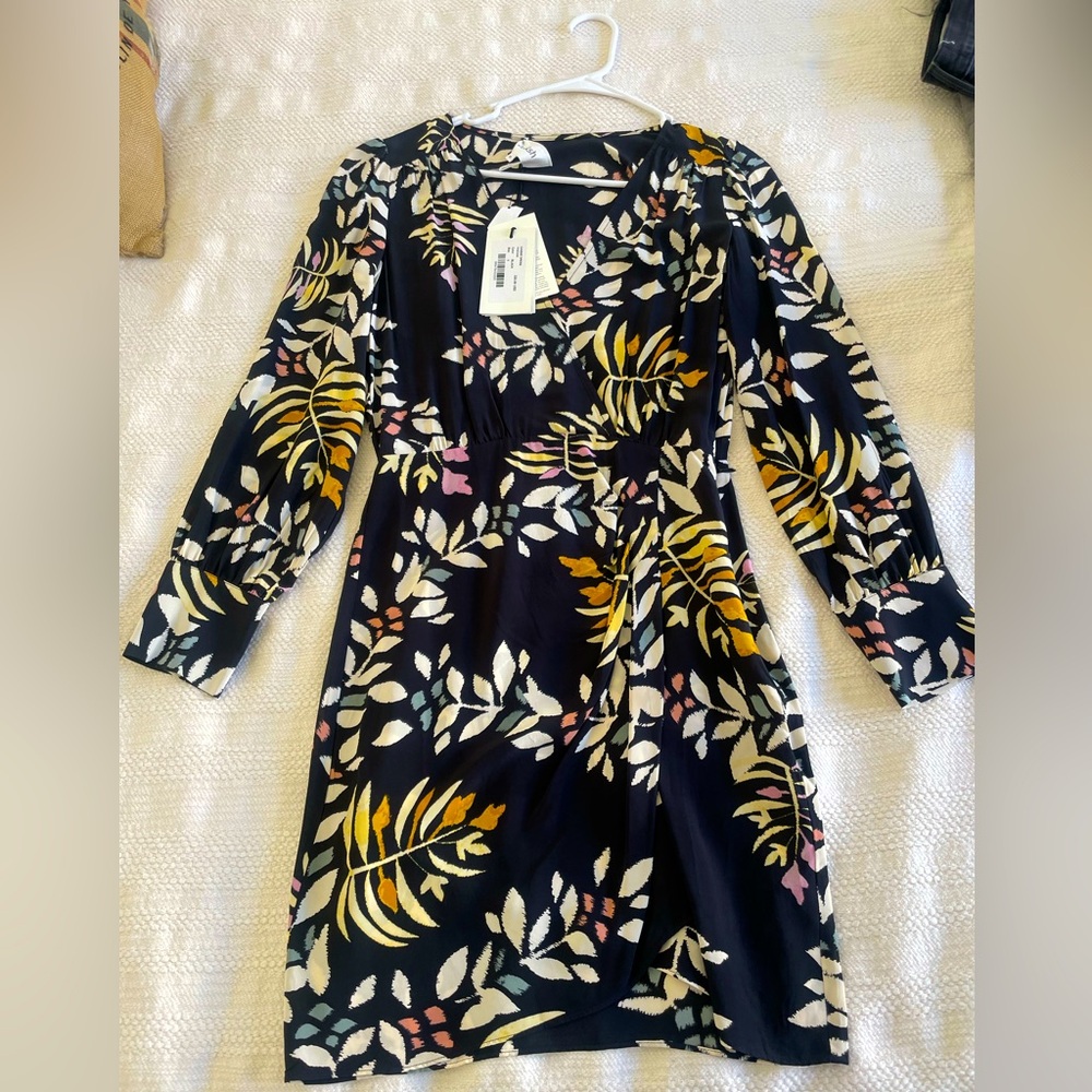 BA&SH Cassie Long Sleeve Dress